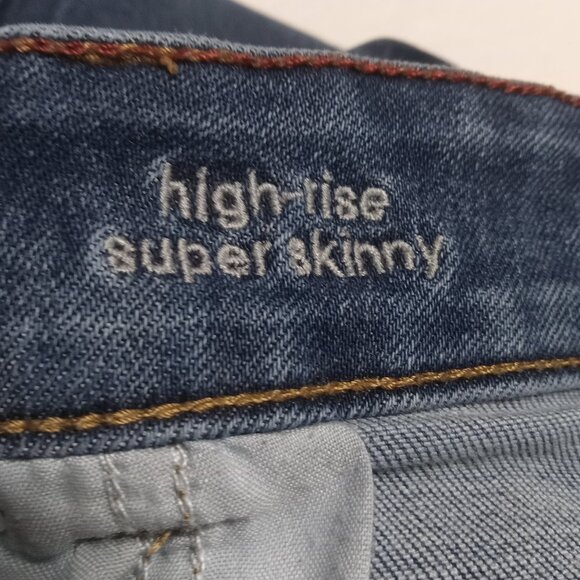 Edgely Women's High Rise Super Skinny Button Fly Jeans 751326 - Picture 7 of 9
